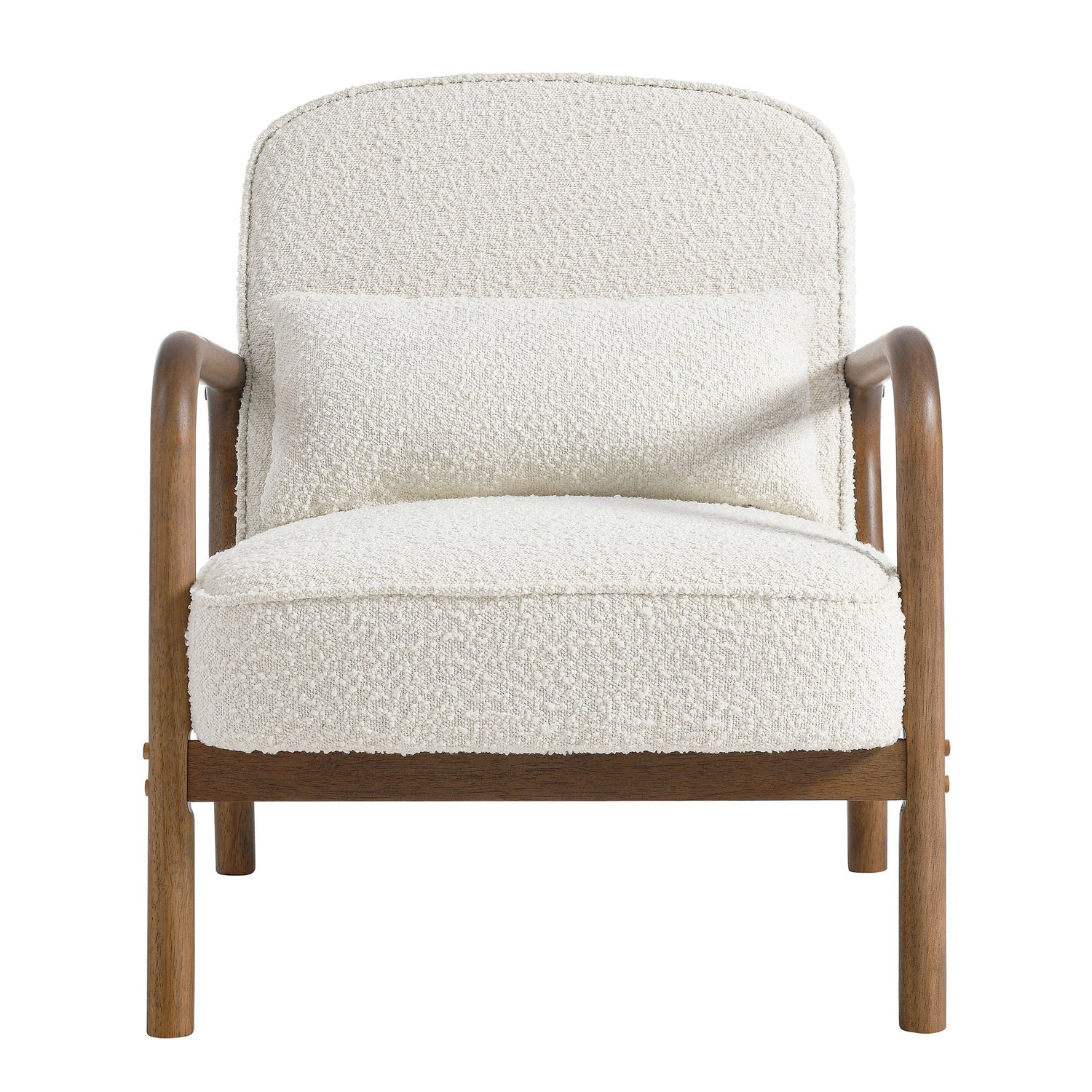 Charlie   Boucle Upholstered Armchair