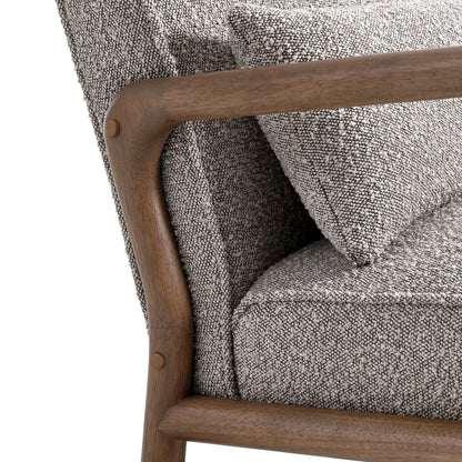 Charlie   Boucle Upholstered Armchair