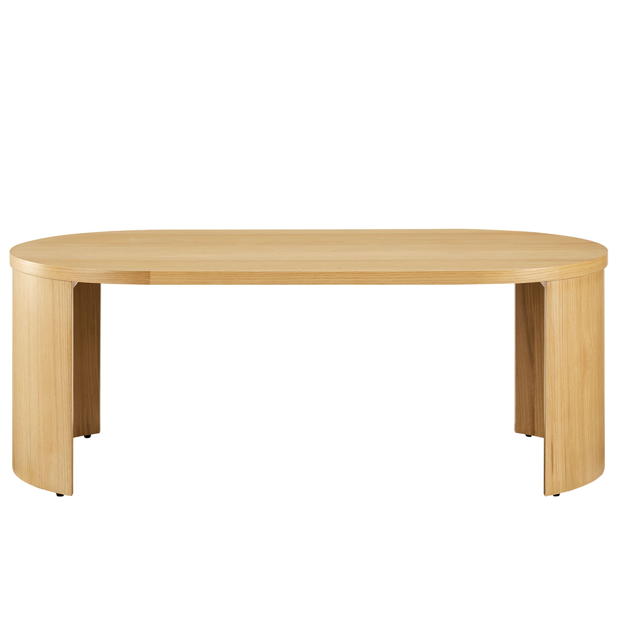 Aspect Oval Wood Coffee Table by Modway