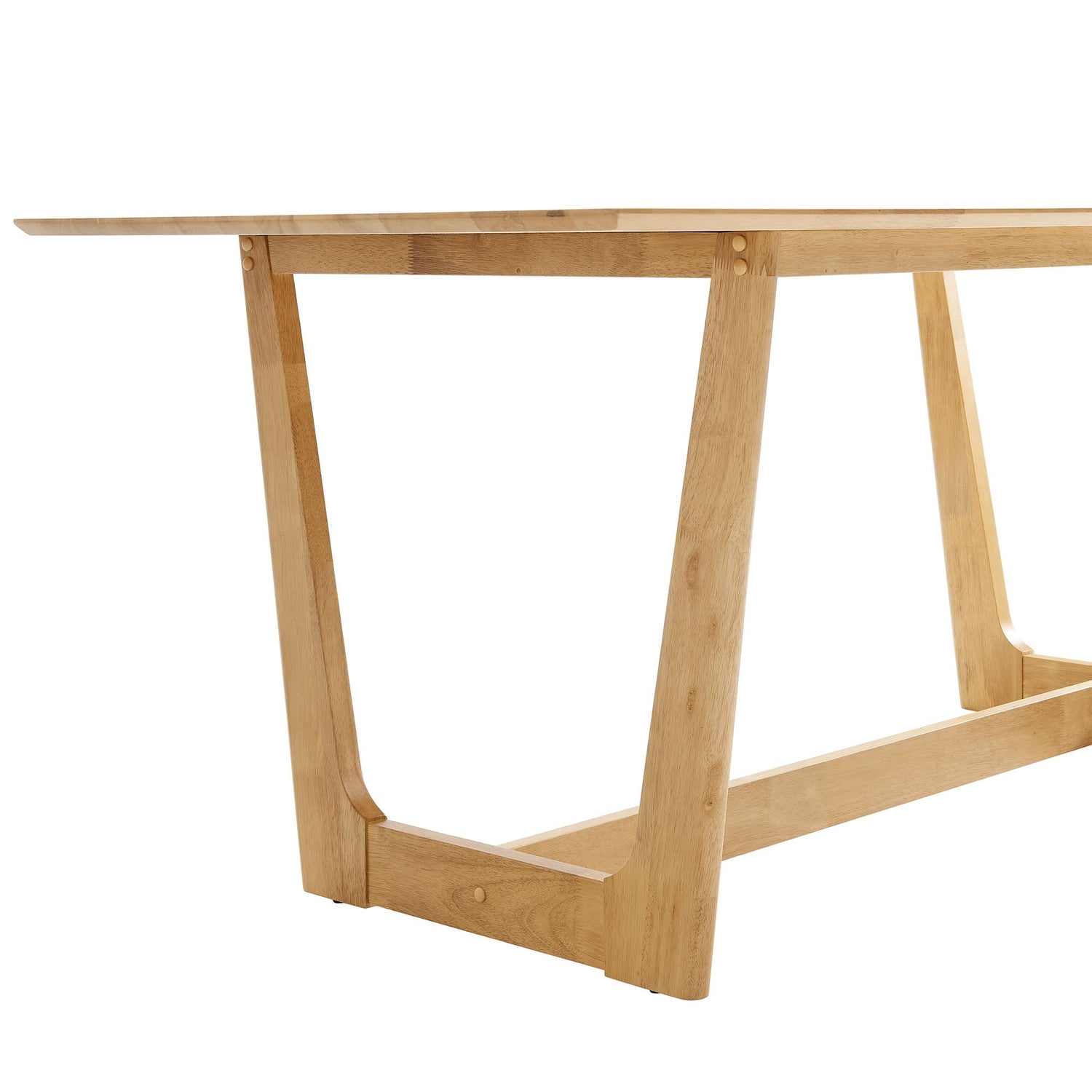 Solara 71&quot; Rectangle Wood Dining Table By HouseBean