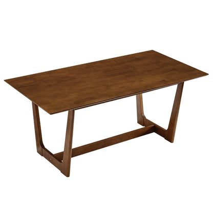 Solara 71&quot; Rectangle Wood Dining Table by Modway