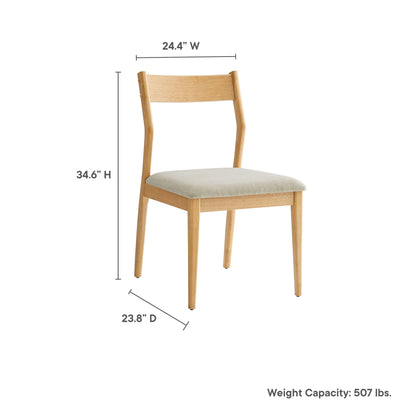 Solara 7-Piece Wood Dining Set by Modway