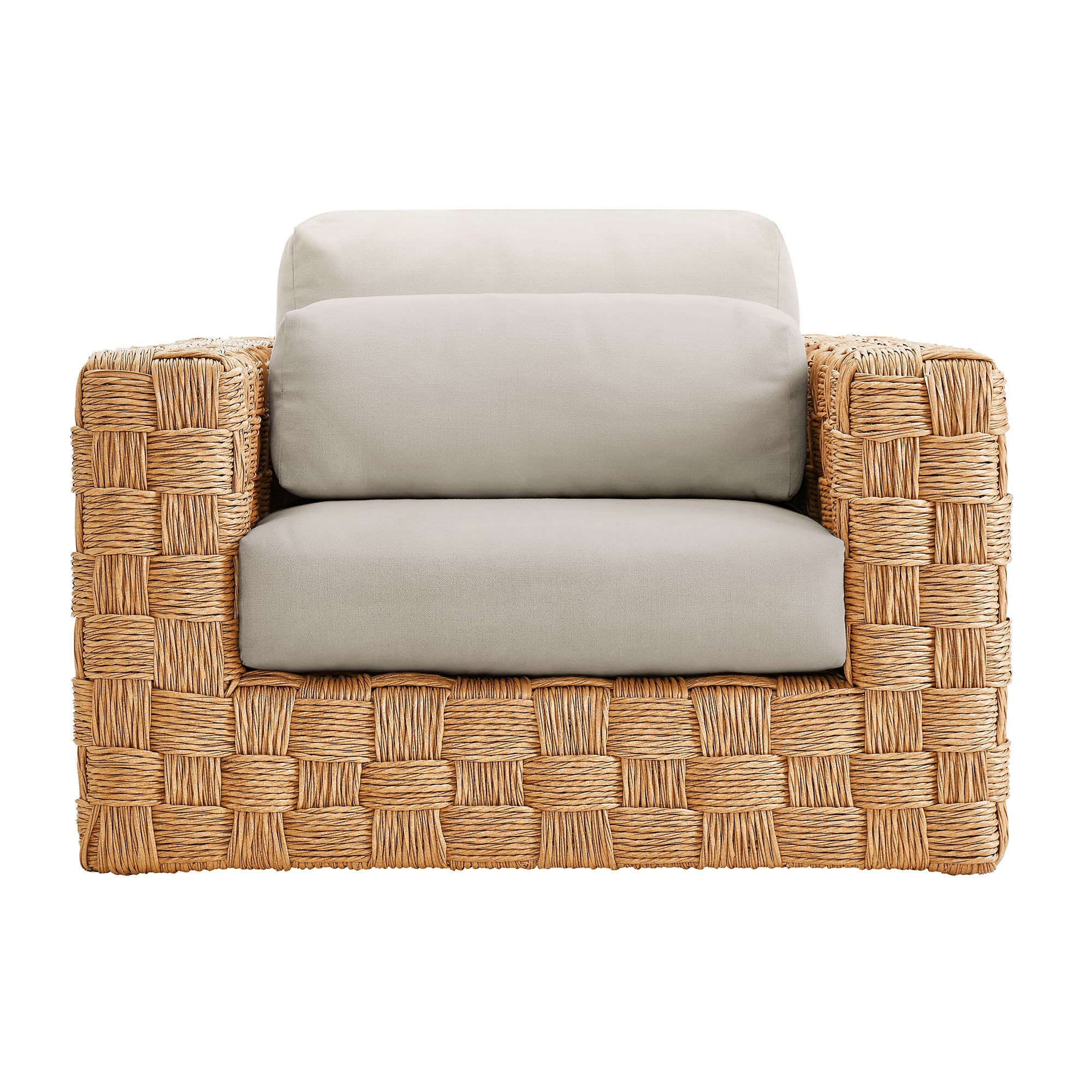 Thames  Outdoor Patio Wicker Rattan Armchair