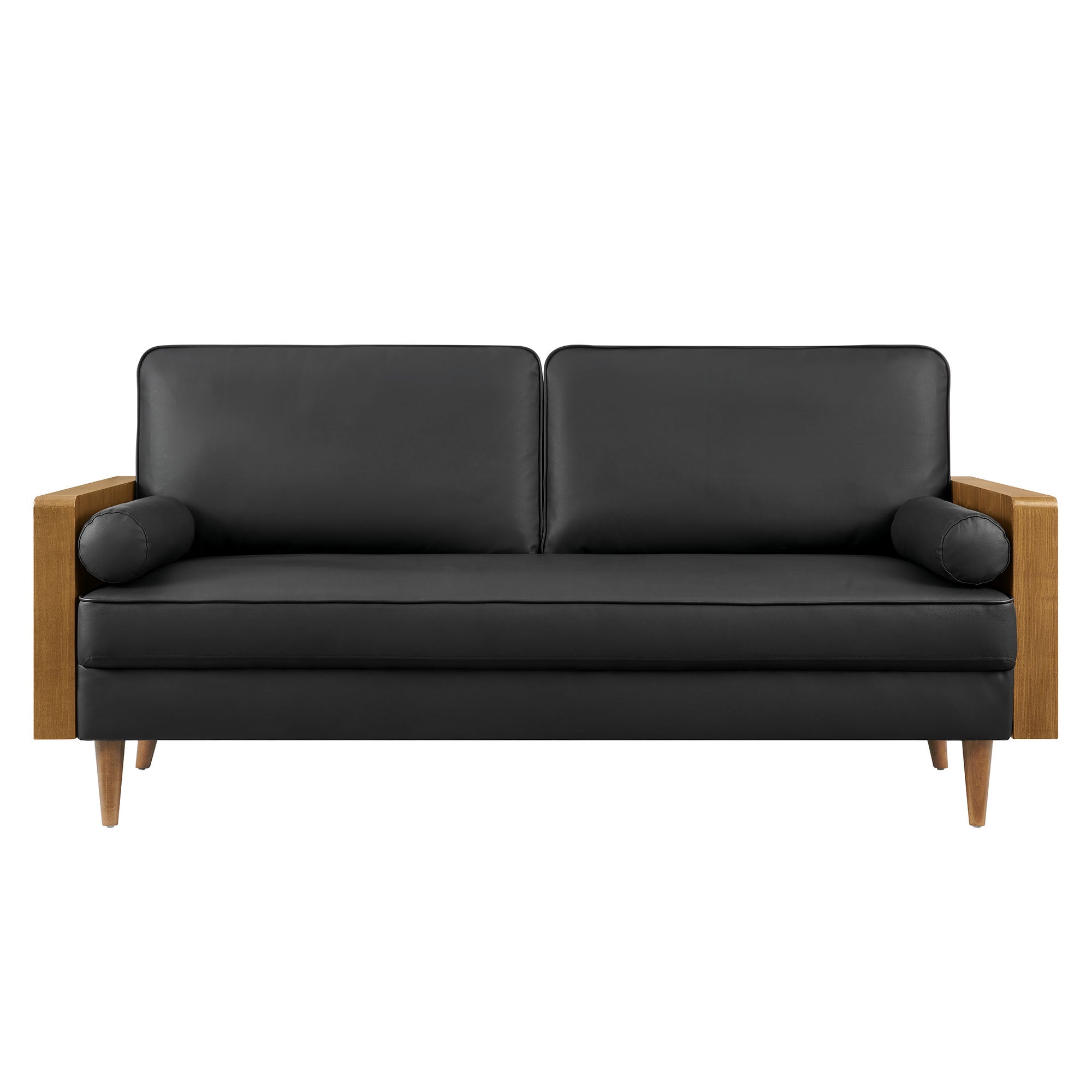 Kellan Vegan Leather Sofa By HouseBean