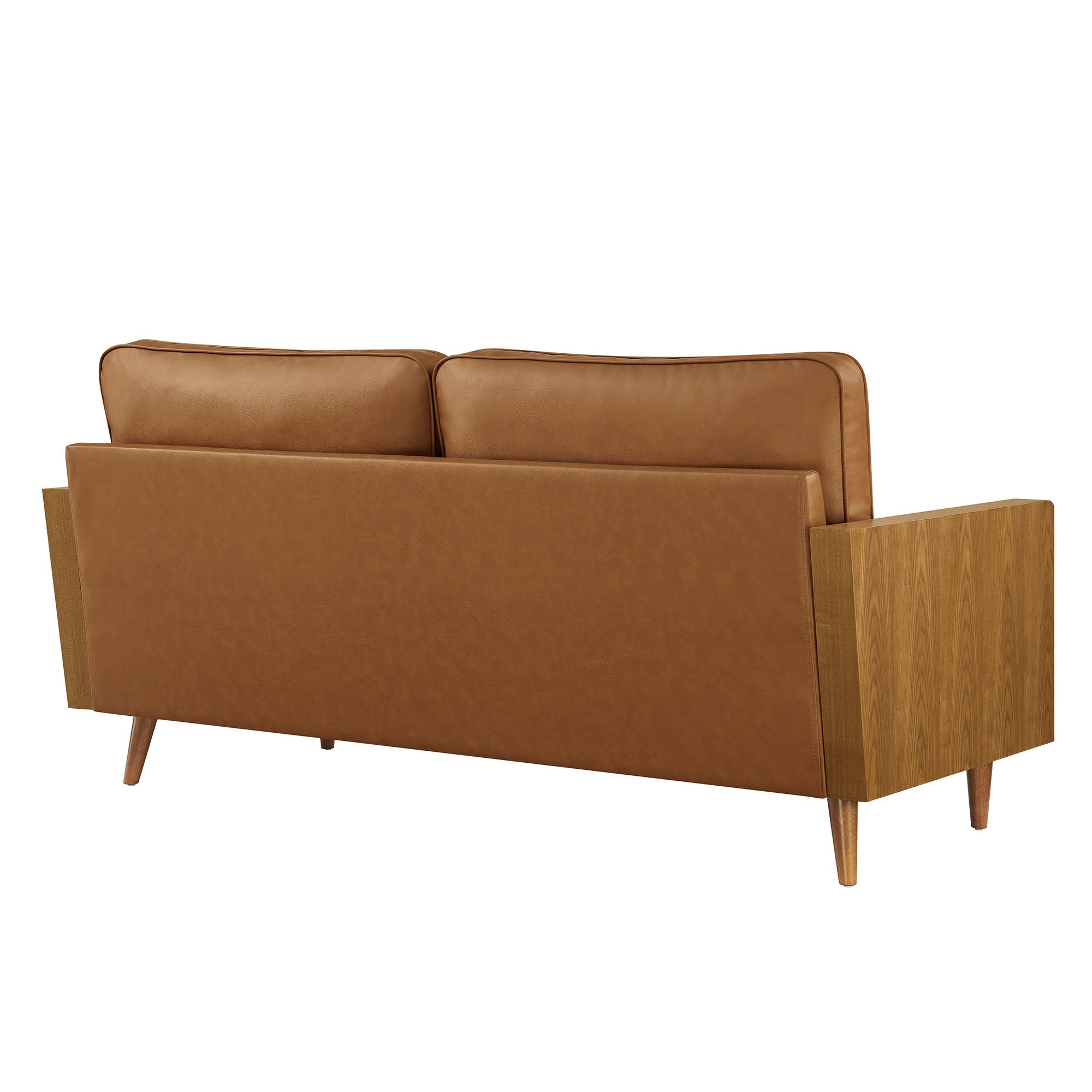 Kellan Vegan Leather Sofa By HouseBean