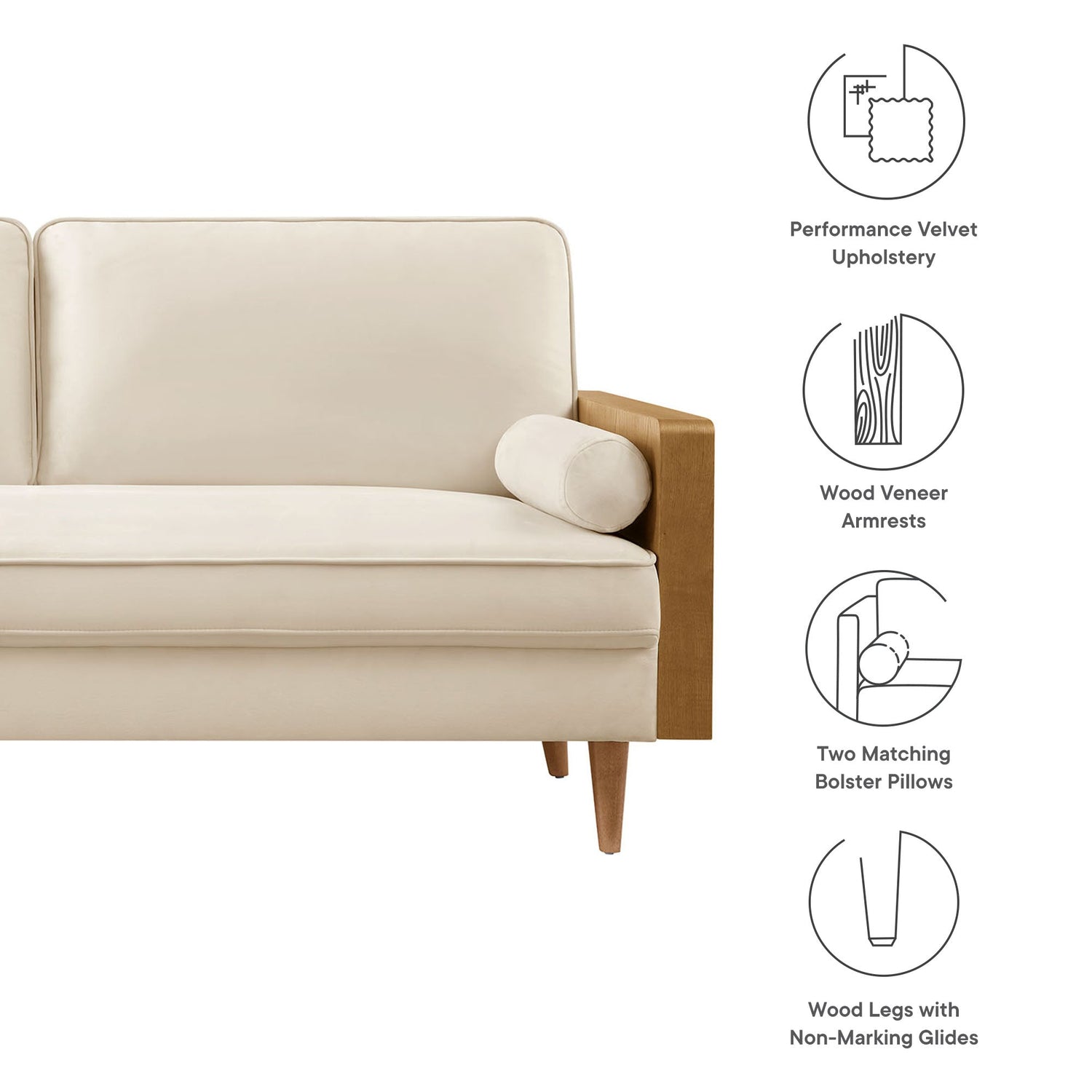 Kellan Sofa by Modway