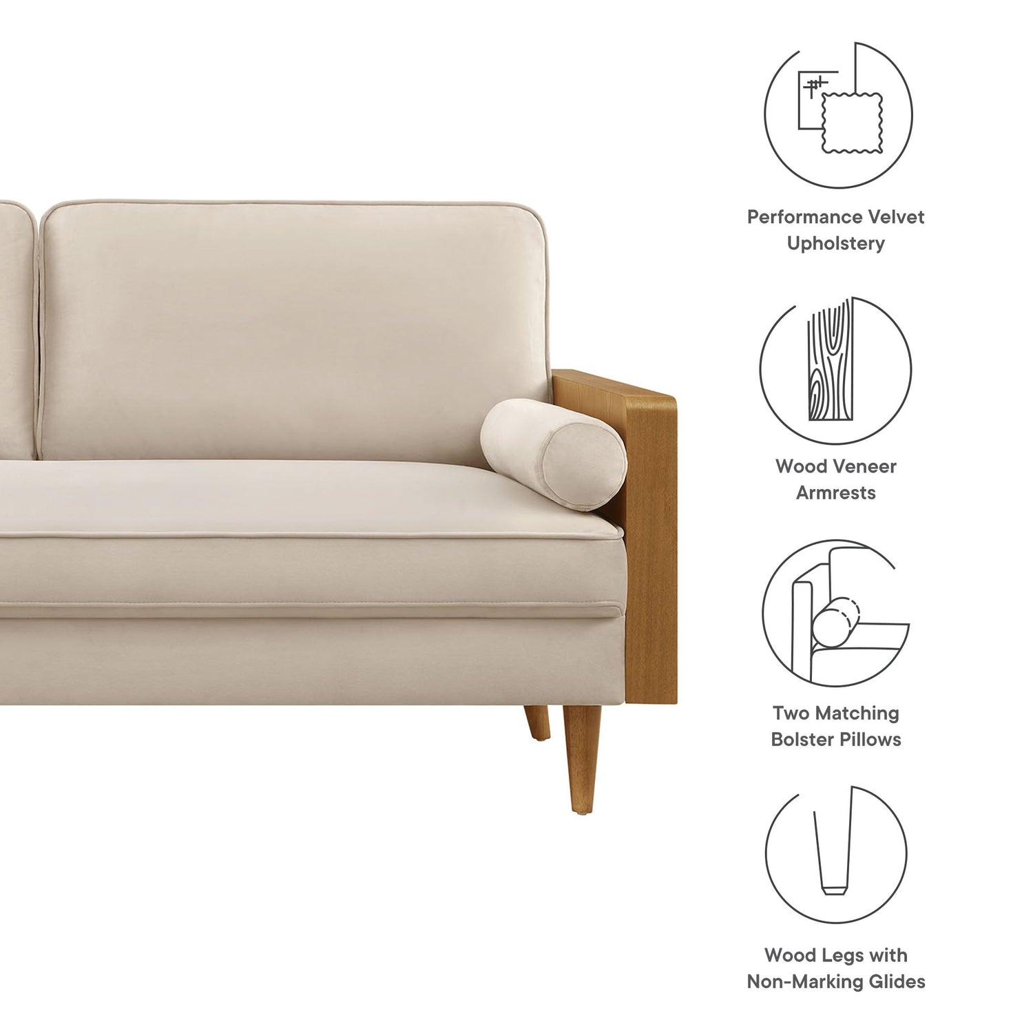 Kellan Sofa by Modway