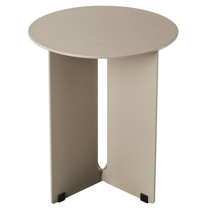 Tecton Outdoor Patio Aluminum Side Table By HouseBean