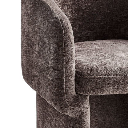 Verity  Chenille  Dining Armchair