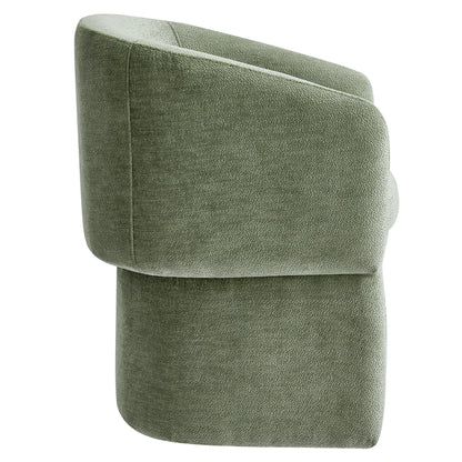 Verity  Chenille  Dining Armchair
