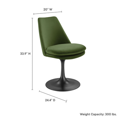 Lippa Swivel Dining Chair By HouseBean