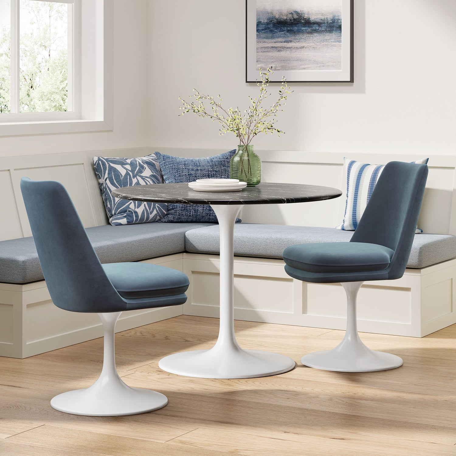 Lippa Swivel Dining Chair By HouseBean