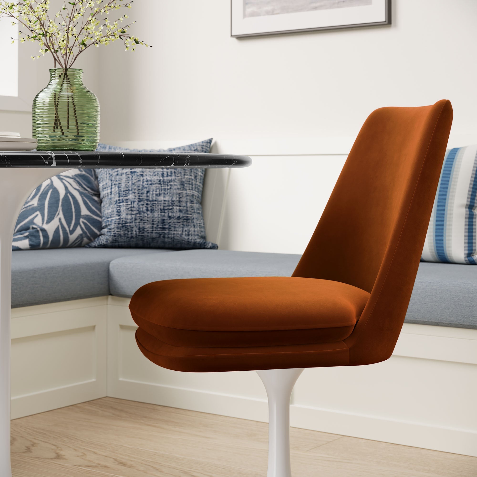 Lippa Swivel Dining Chair By HouseBean