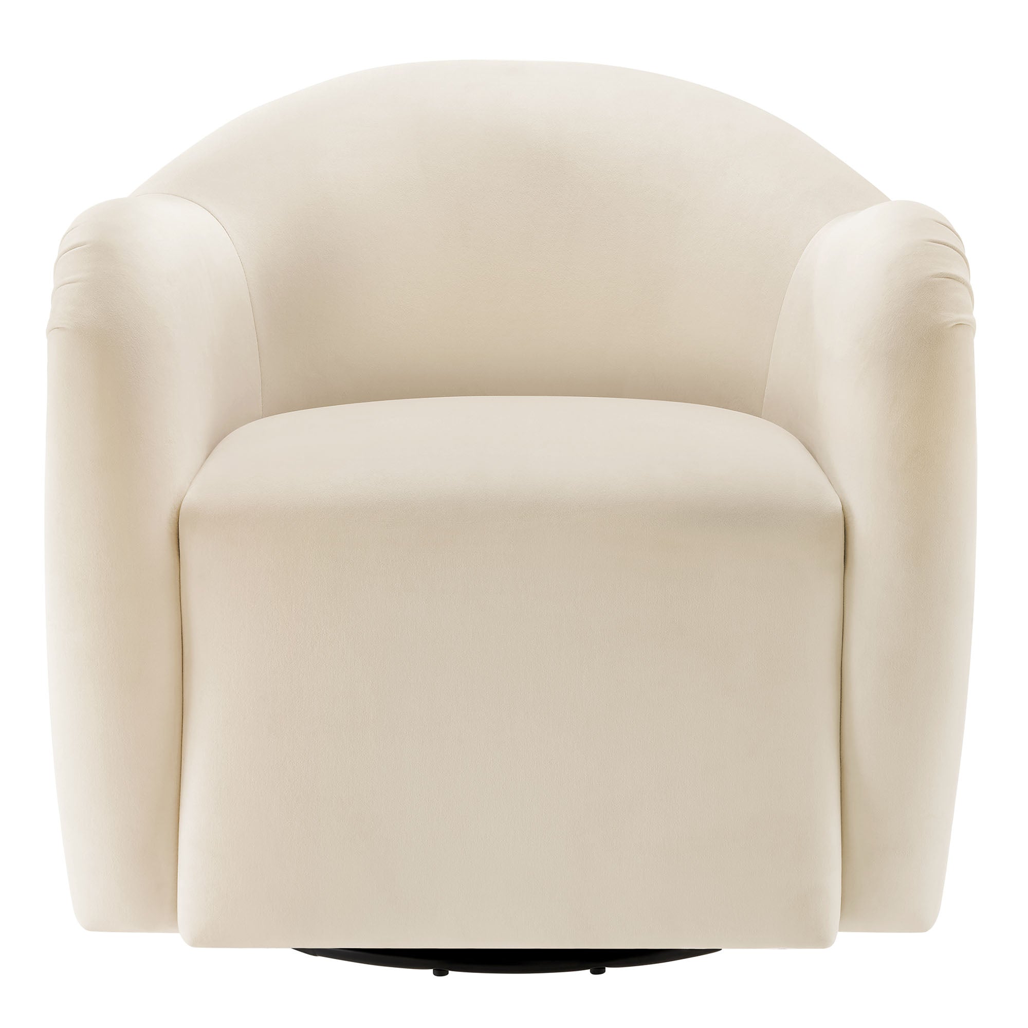 Compose Performance Velvet Swivel Armchair By HouseBean