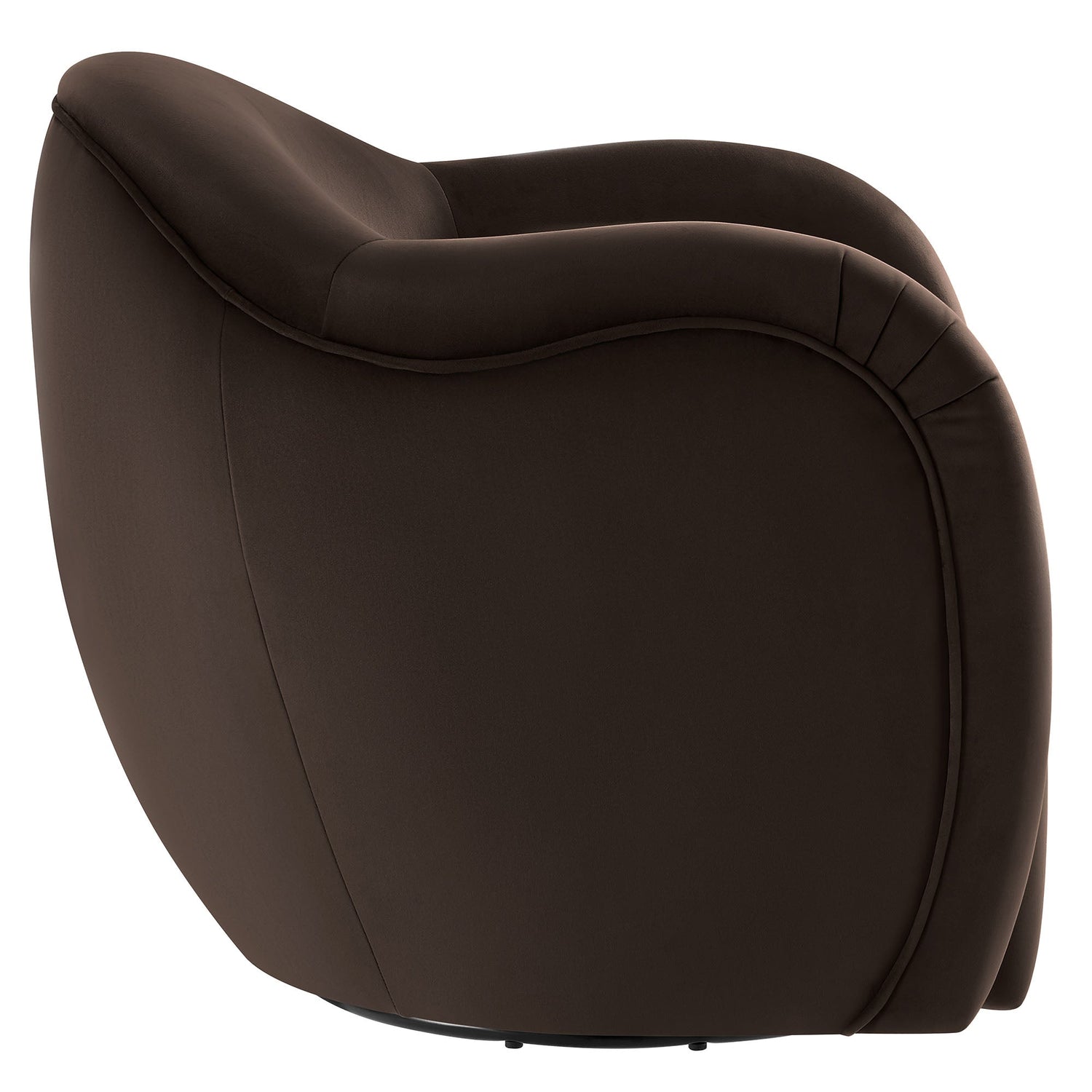 Compose Performance Velvet Swivel Armchair By HouseBean