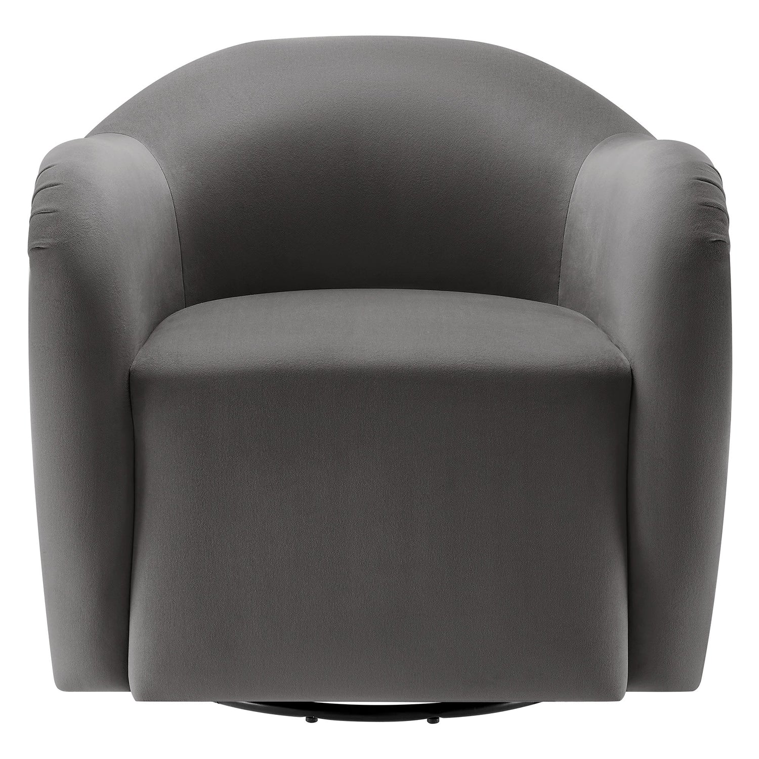 Compose Performance Velvet Swivel Armchair By HouseBean