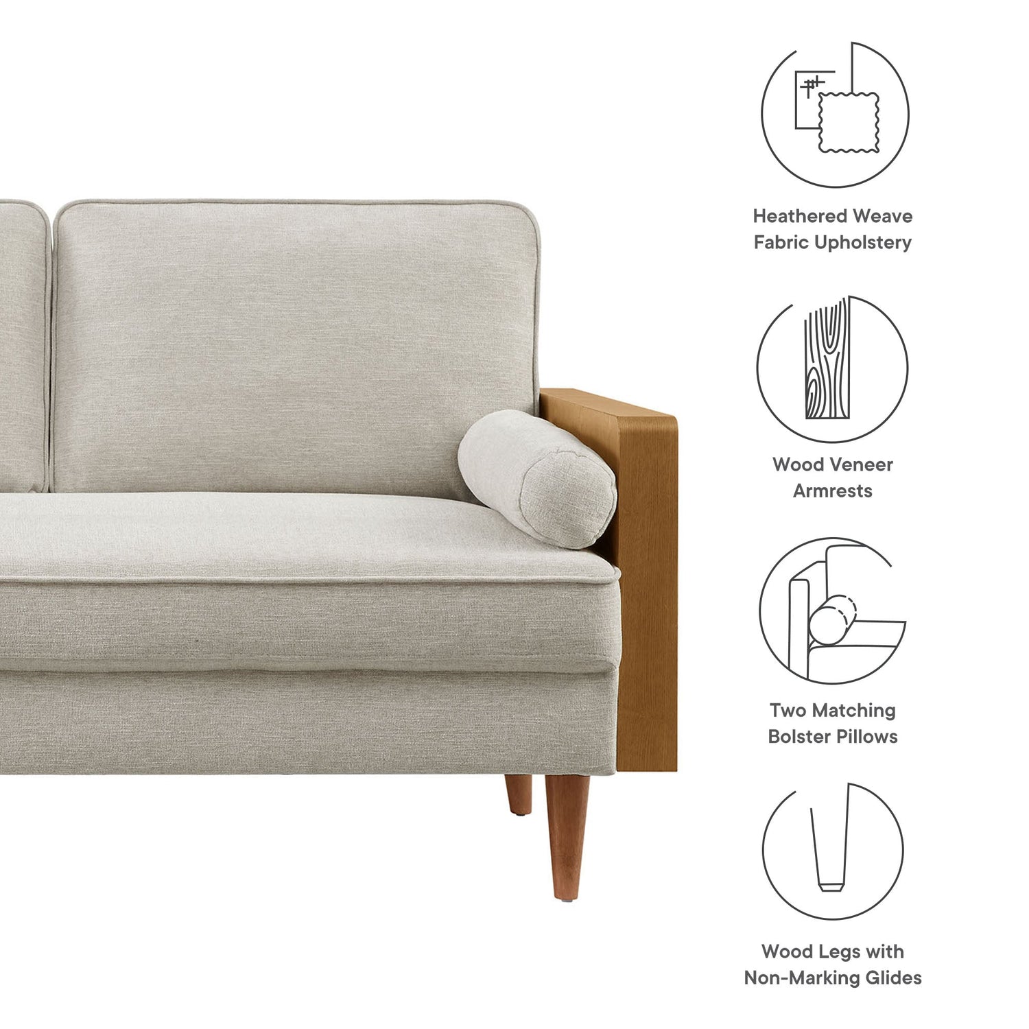 Kellan Loveseat by Modway