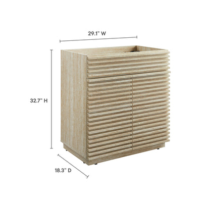 Render 30&quot; and 36&quot; Bathroom Cabinets Basin Not Included by Modway