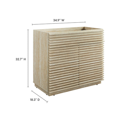 Render 30&quot; and 36&quot; Bathroom Cabinets Basin Not Included by Modway
