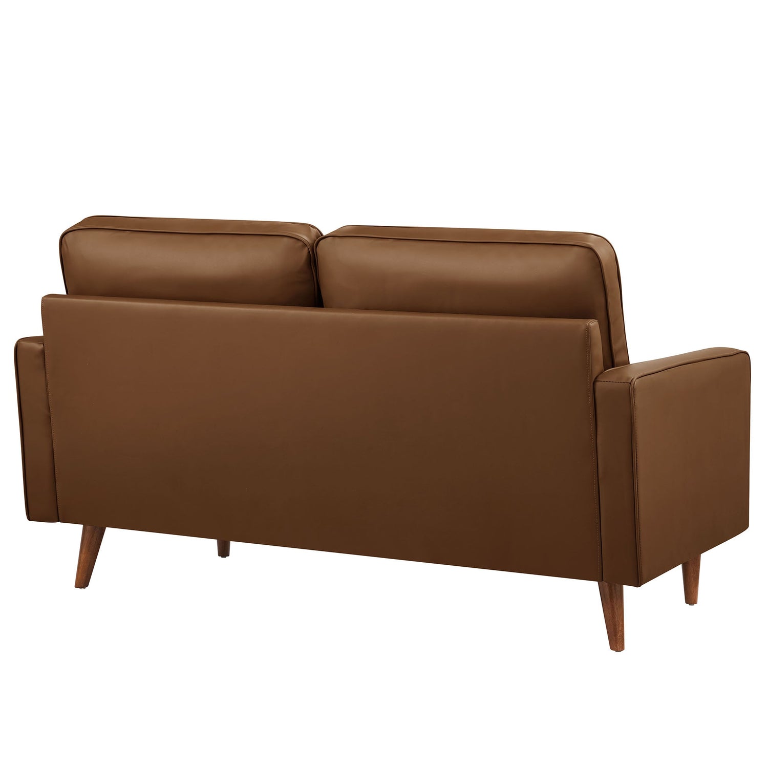 Valour Tufted Vegan Leather Loveseat by Modway