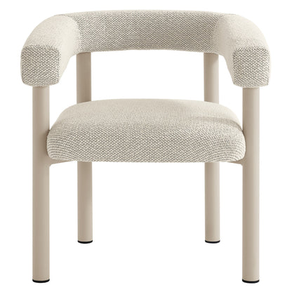 Nautica Outdoor Patio Aluminum Dining Armchairs Set of 2 by Modway