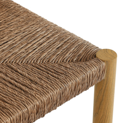 Parkland Outdoor Patio Rattan and Aluminum Counter Stools Set of 2 by Modway