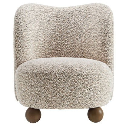 Monroe Boucle Fabric Accent Chair By HouseBean