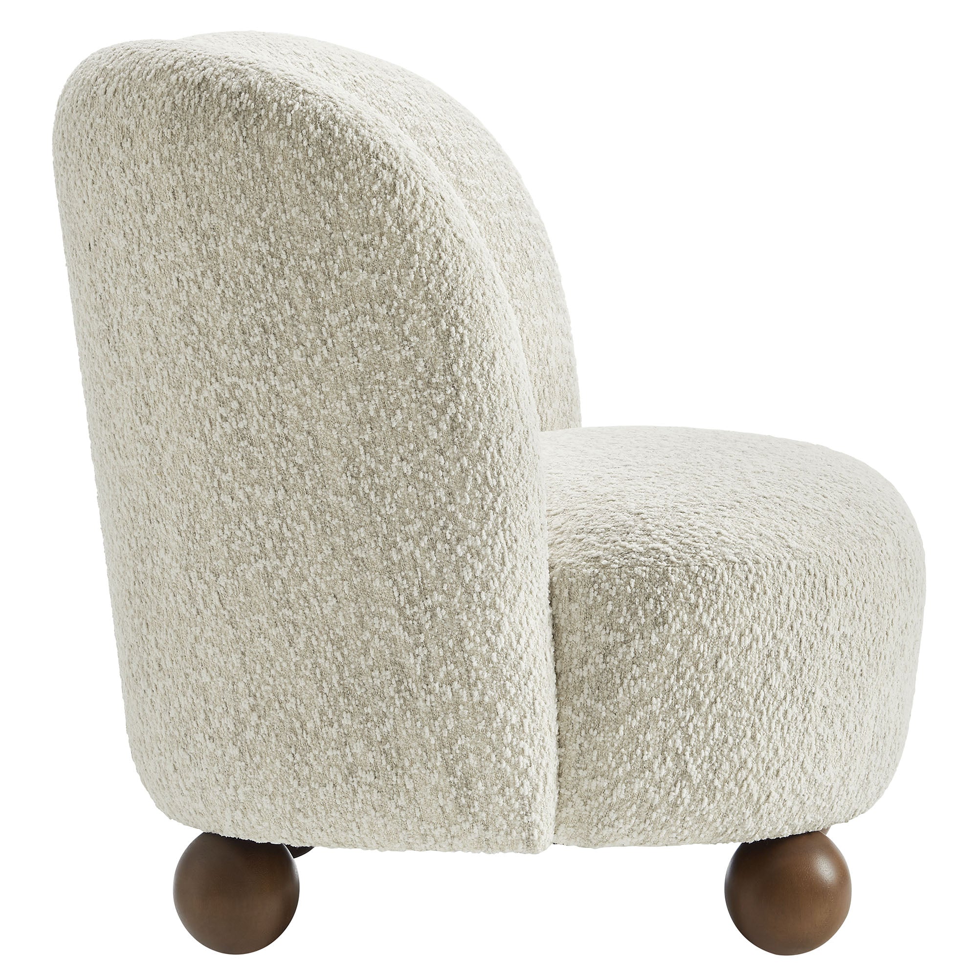 Monroe Boucle Fabric Accent Chair By HouseBean