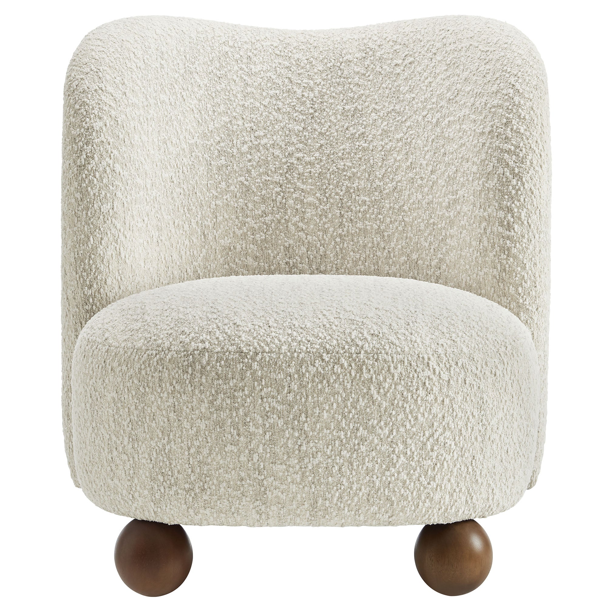 Monroe Boucle Fabric Accent Chair By HouseBean