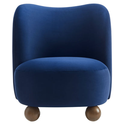 Monroe Performance Velvet Accent Chair By HouseBean