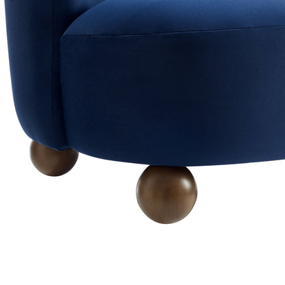 Monroe Performance Velvet Accent Chair By HouseBean