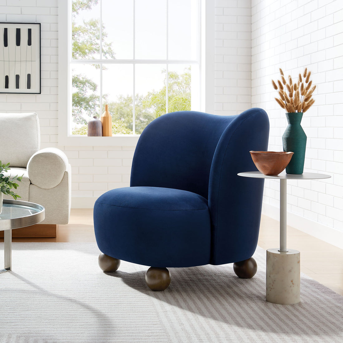 Monroe Performance Velvet Accent Chair by Modway