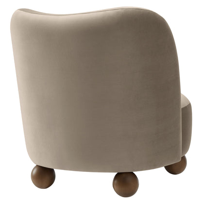 Monroe Performance Velvet Accent Chair By HouseBean