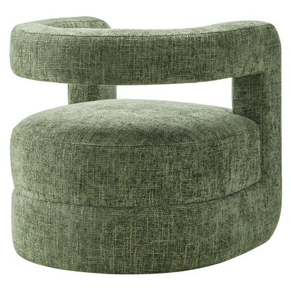 Jaylin Upholstered Chenille Accent Chair By HouseBean