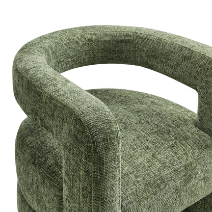 Jaylin Upholstered Chenille Accent Chair By HouseBean