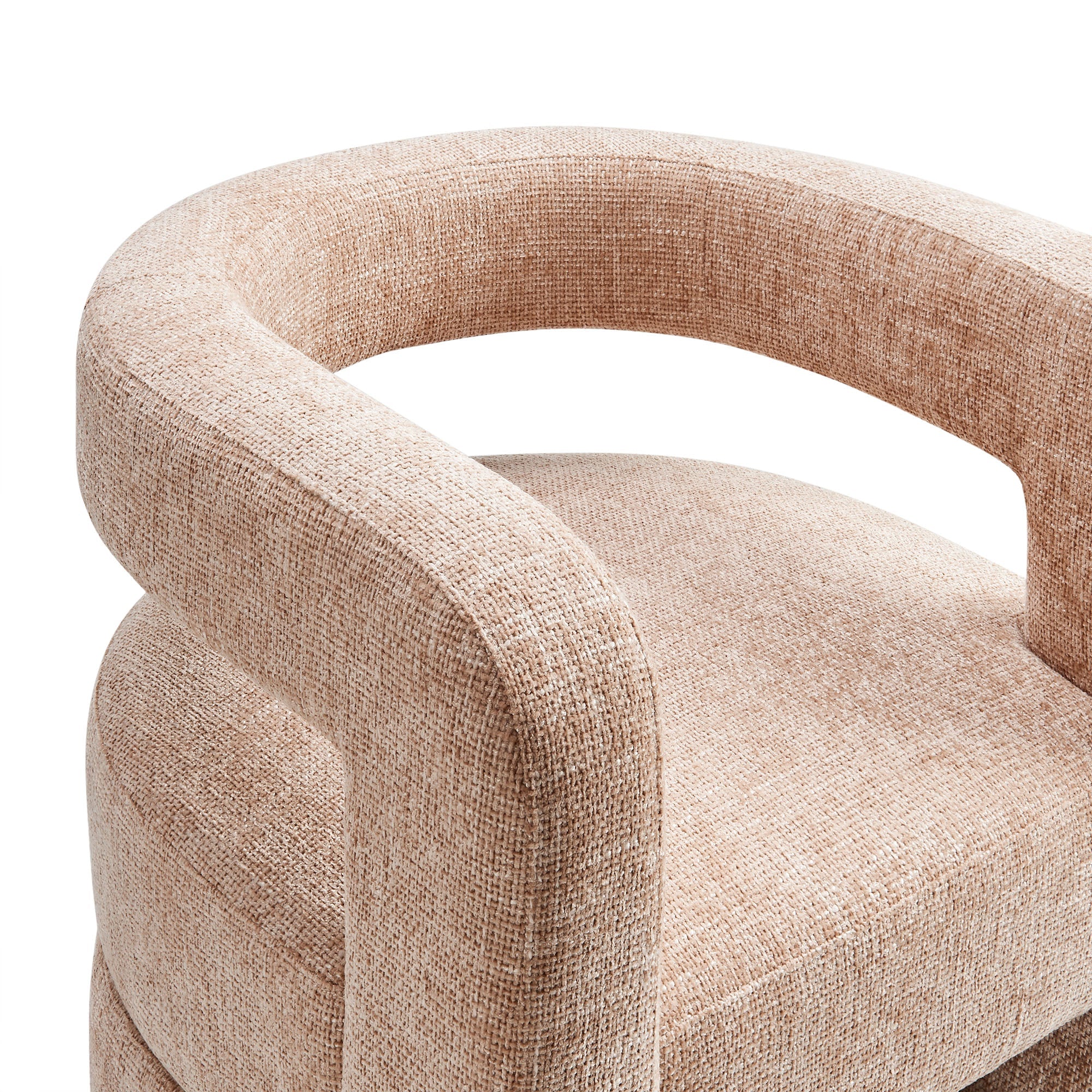 Jaylin Upholstered Chenille Accent Chair By HouseBean