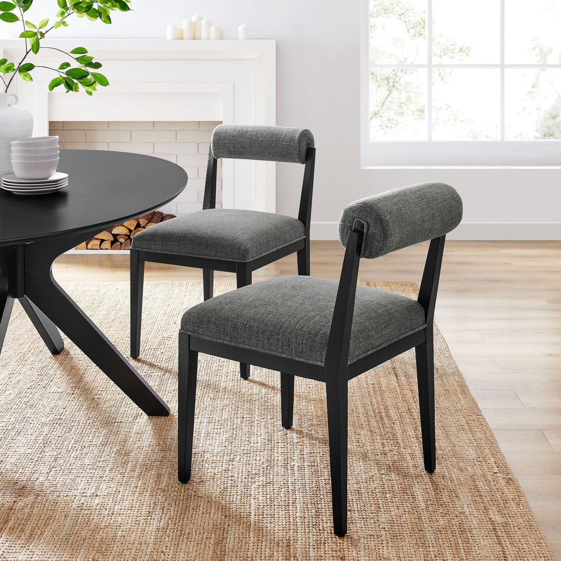 Kai Fabric Dining Chair by Modway