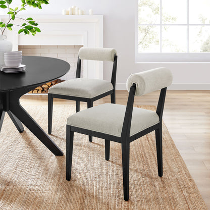 Kai Fabric Dining Chair By HouseBean