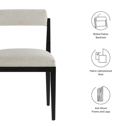 Kai Fabric Dining Chair By HouseBean