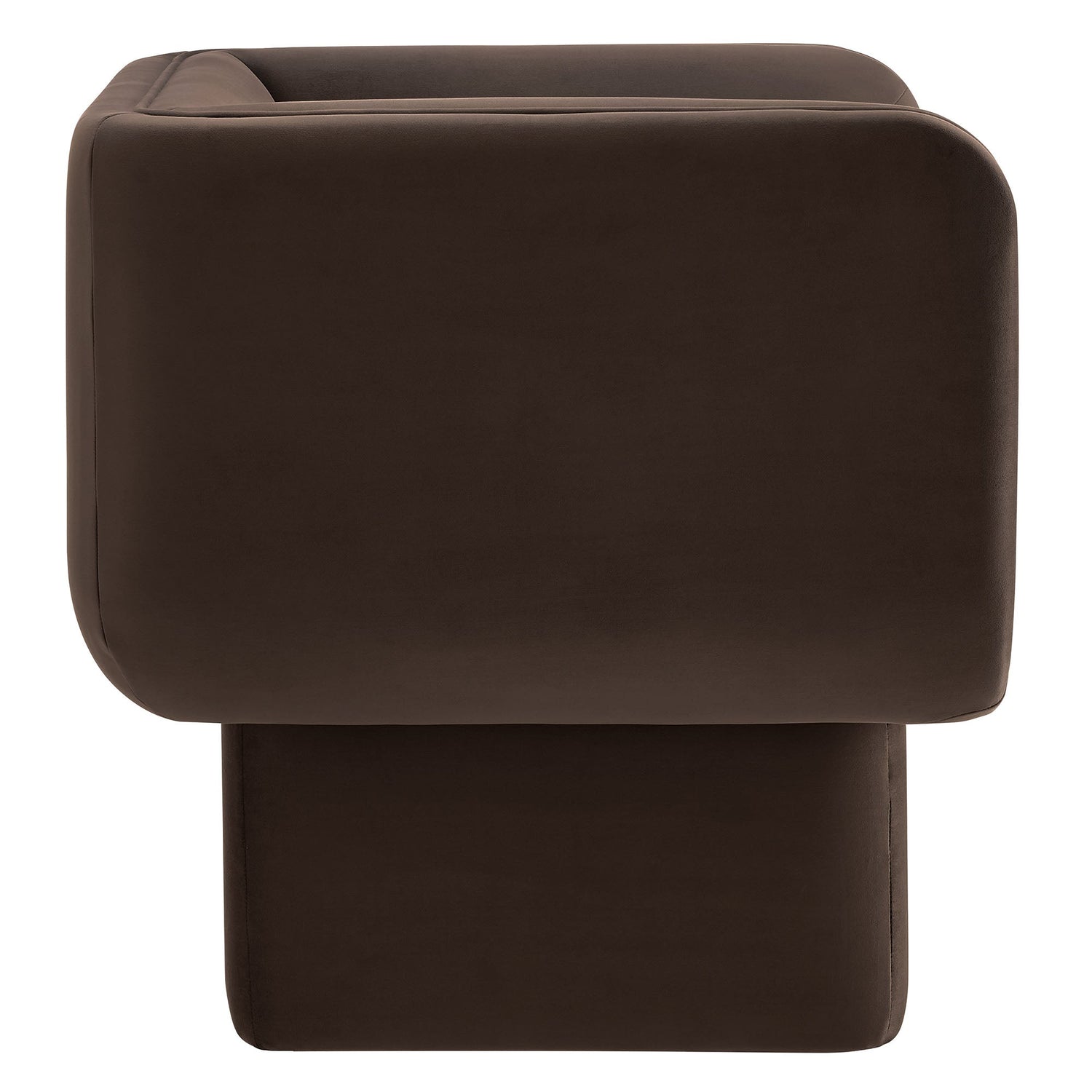 Tate Performance Velvet Accent Chair By HouseBean