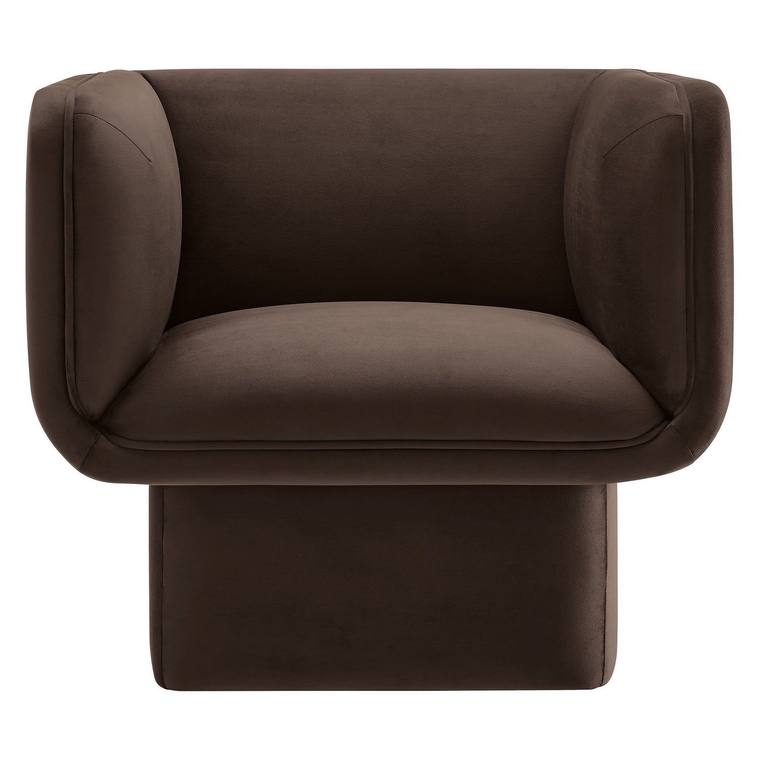 Tate Performance Velvet Accent Chair By HouseBean