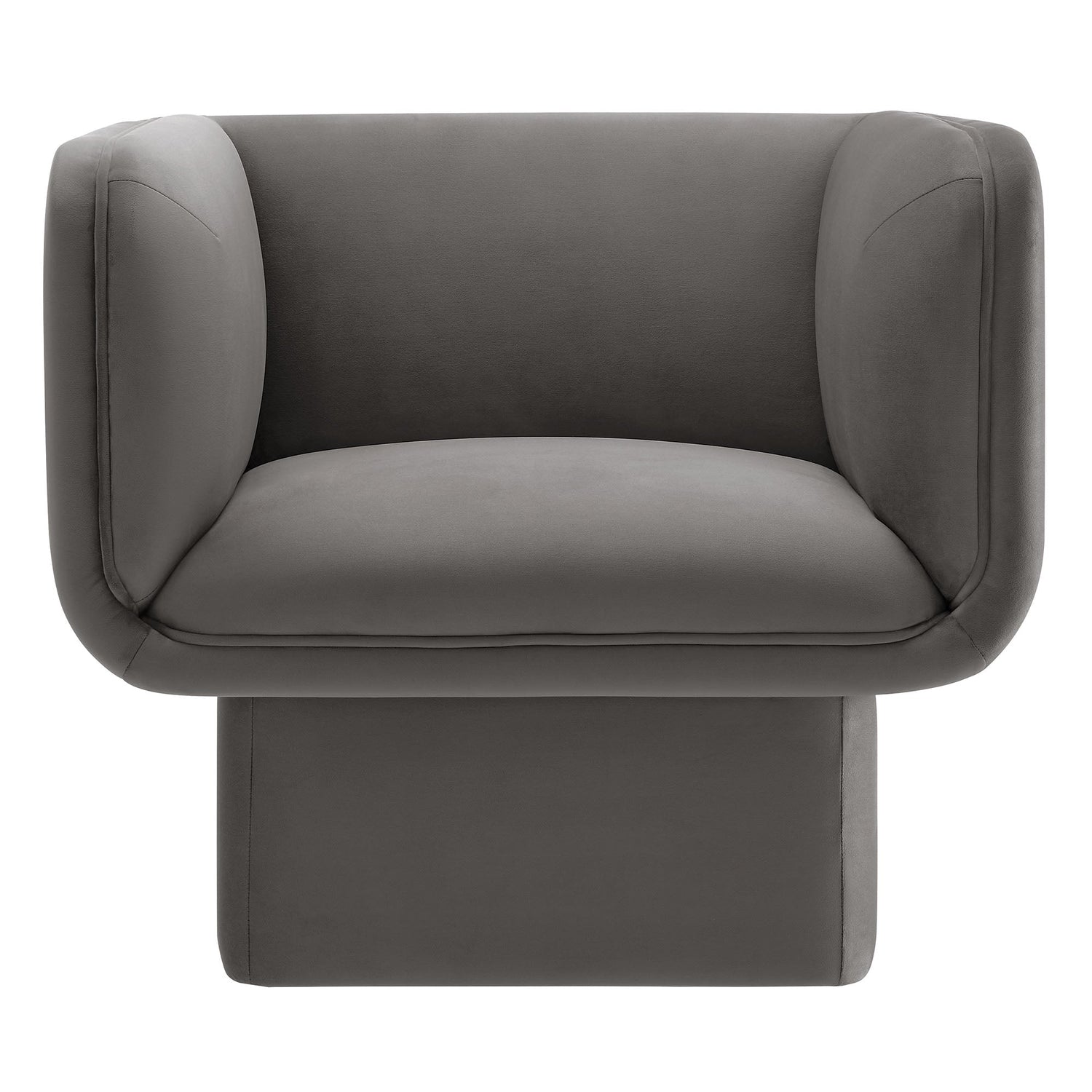 Tate Performance Velvet Accent Chair By HouseBean