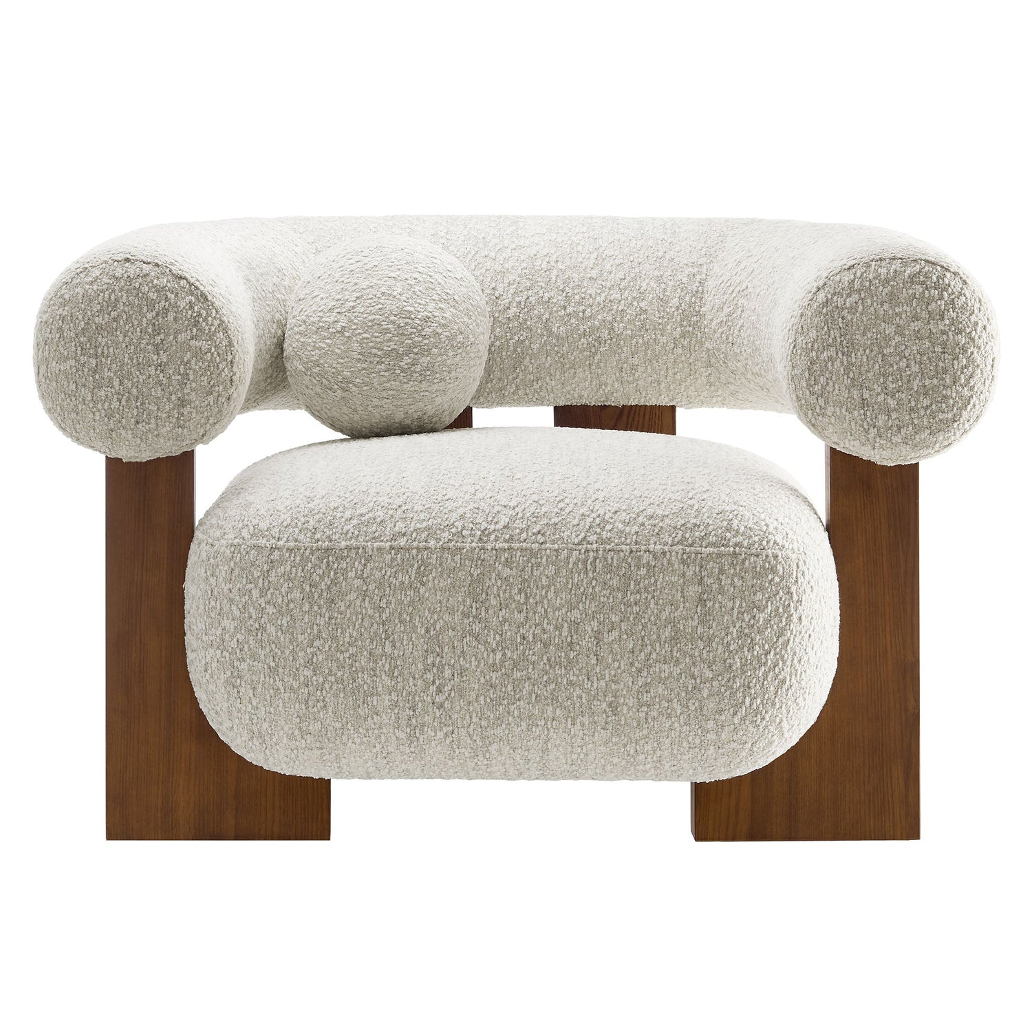 Jace Boucle Accent Chair By HouseBean