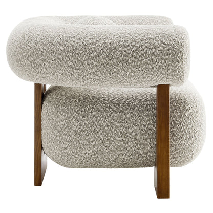 Jace Boucle Accent Chair By HouseBean