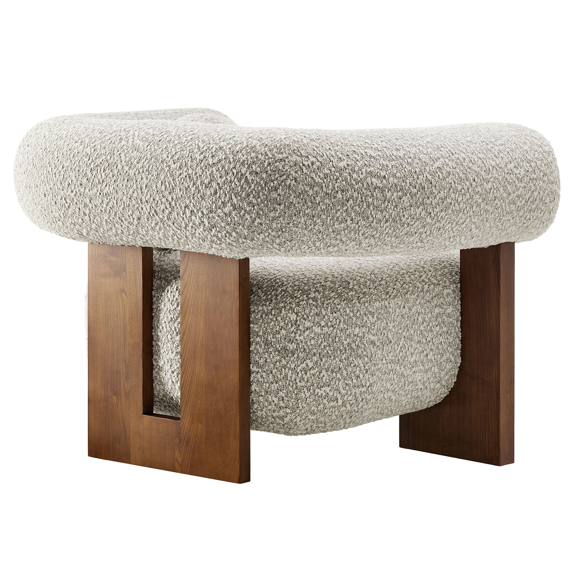 Jace Boucle Accent Chair By HouseBean