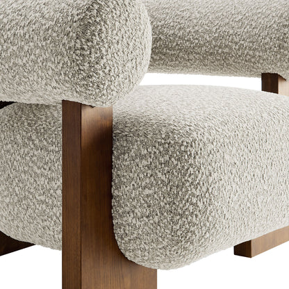 Jace Boucle Accent Chair By HouseBean