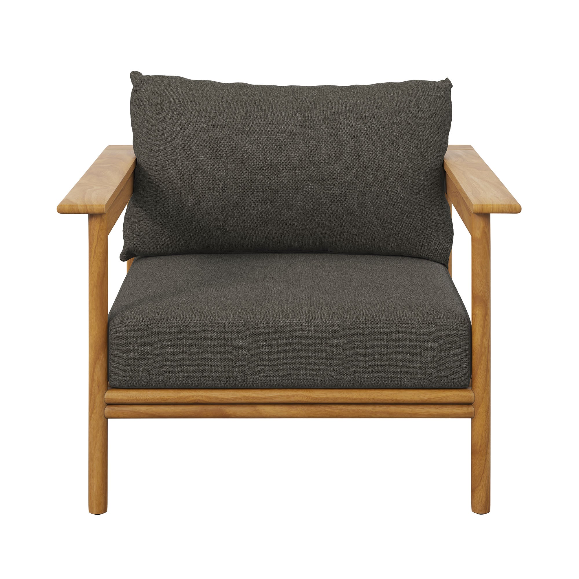 Wren Outdoor Patio Teak Wood Armchair By HouseBean