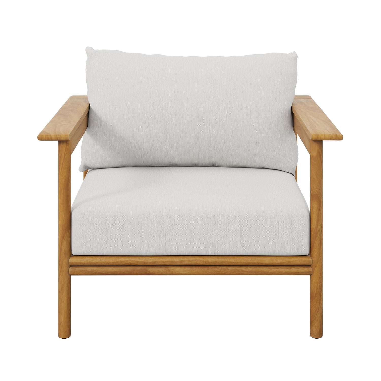 Wren Outdoor Patio Teak Wood Armchair By HouseBean