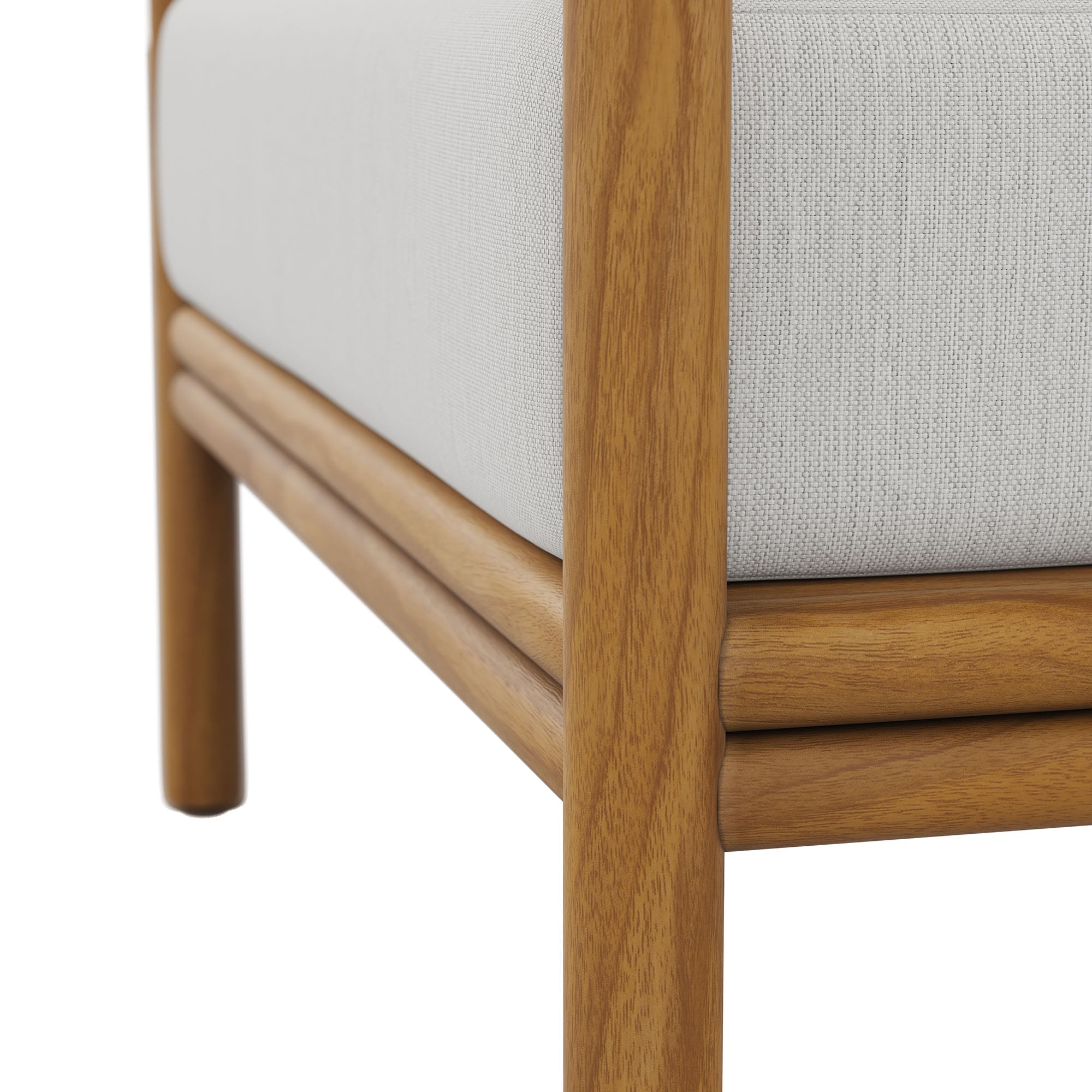 Wren Outdoor Patio Teak Wood Armchair By HouseBean