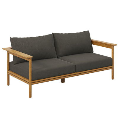 Wren 4-Piece Outdoor Patio Teak Wood Furniture Set by Modway